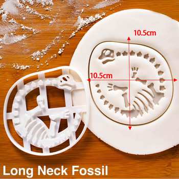 New Dinosaur Cookie Cutters Mold Dinosaur Biscuit Refassing Mold Sugarcraft Επιδόρπιο Φόρμα ψησίματος Κέικ Αξεσουάρ κουζίνας