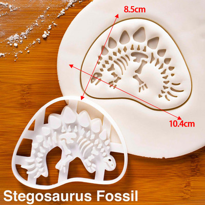 Uued dinosauruse küpsise lõikurid vormid dinosauruse küpsised reljeefvormid Sugarcraft magustoit küpsetusvorm kook Köögitarvikud Tööriistad