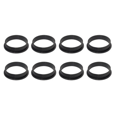 8 vnt. arba 6 vnt. putėsių apskritimo pjaustyklės dekoravimo įrankis prancūziško deserto „pasidaryk pats“ pyrago formelės perforuotas žiedas Nelipnus kepinių pyragas