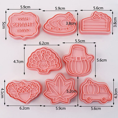 27 stiili Küpsiselõikurid Plastikust 3D dinosauruse kujuga multifilm Vajutatav biskviitvorm Küpsisetempel Köök Küpsetamine Kondiitritooted Küpsetusnõud