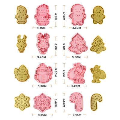 27 stiili Küpsiselõikurid Plastikust 3D dinosauruse kujuga multifilm Vajutatav biskviitvorm Küpsisetempel Köök Küpsetamine Kondiitritooted Küpsetusnõud