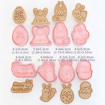 27 stiili Küpsiselõikurid Plastikust 3D dinosauruse kujuga multifilm Vajutatav biskviitvorm Küpsisetempel Köök Küpsetamine Kondiitritooted Küpsetusnõud