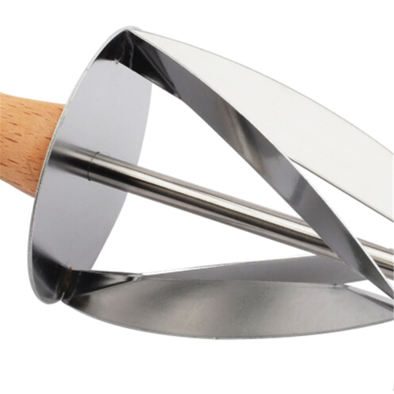 1vnt nerūdijančio plieno valcavimo pjaustytuvas kruasanų duonos tešlai gaminti.