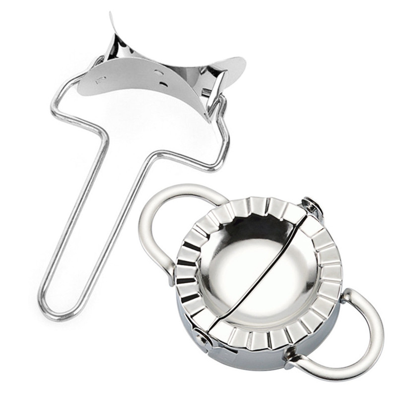 Buitiniai koldūnai 304 nerūdijančio plieno slėginiai koldūnai, odos formos, rankomis stumdomi koldūnai, virtuvės įrankiai