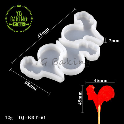 27 στυλ Φρούτα/Μονόκερος/Λουλούδι/Φύλλο Ρητίνη σιλικόνης Εποξειδική φόρμα για γλειφιτζούρι Diy σοκολατένια φόρμα ζαχαρωτών για κέικ Εργαλεία διακόσμησης Σκεύη ψησίματος