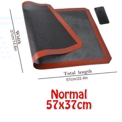 Perforuotas silikoninis kepimo kilimėlis, nepridegantis orkaitės lakštų įdėklas, kepimo įrankis sausainiams / duonai / makaronams