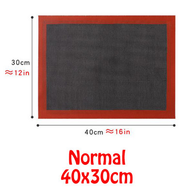 Perforuotas silikoninis kepimo kilimėlis, nepridegantis orkaitės lakštų įdėklas, kepimo įrankis sausainiams / duonai / makaronams