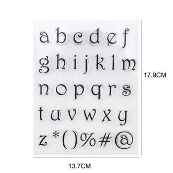 Γραμματόσημα για μπισκότα Γράμματα κέικ Γλυκά γραμματόσημα Εργαλεία διακόσμησης Φοντάν ανάγλυφο DIY Αξεσουάρ ζαχαροπλαστικής αλφαβητάρι