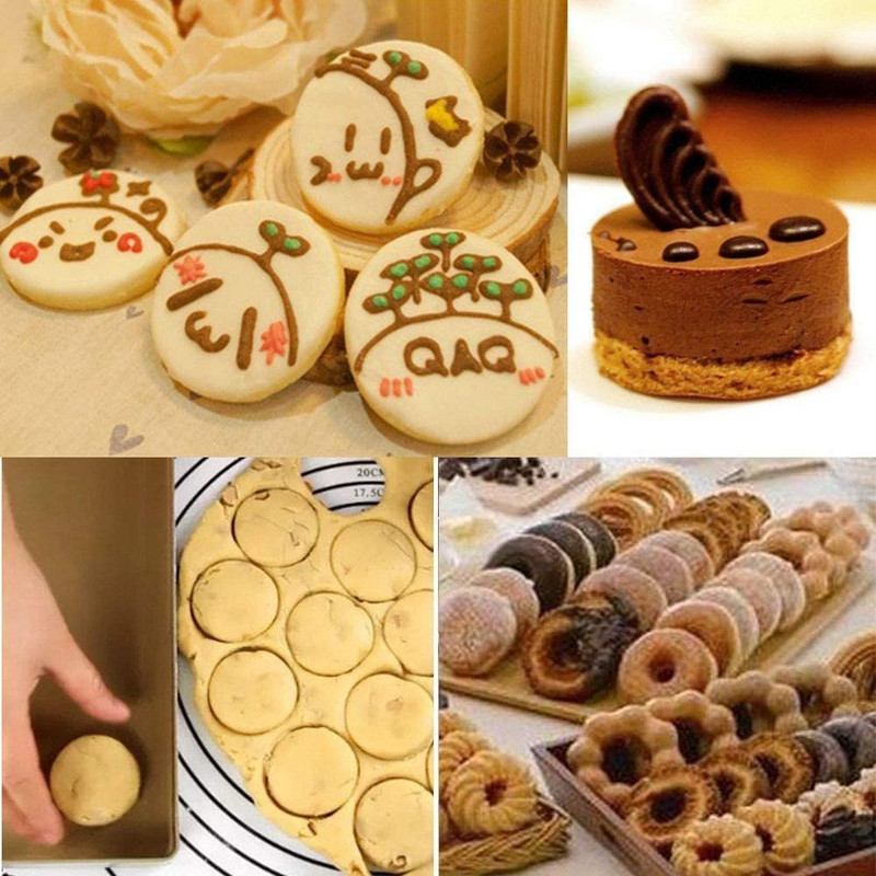5 τμχ Σετ Κόφτες Μπισκότων Στρογγυλός Κόφτης Μπισκότων Φόρμα για τηγανίτες από ανοξείδωτο ατσάλι Περιτύλιγμα Φόρμα μπισκότου Φόρμα μπισκότων Αγγλικό δαχτυλίδι για μάφιν