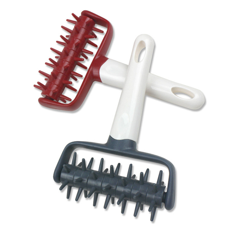 Sa šiljcima Mrežasti rezač Probijač rupa Ručni ABS Valjak s iglom za pizzu Torta Alat za pečenje kruha Restoran Pekara Kućna kuhinja Uradi sam