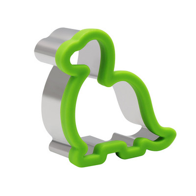 Hot Animal Dinosaur Star σε σχήμα καρδιάς από ανοξείδωτο ατσάλι Μορφή ψωμιού Μεταλλικά κοπτικά για μπισκότα Φόρμα ψησίματος Σετ κόφτη σάντουιτς για παιδιά