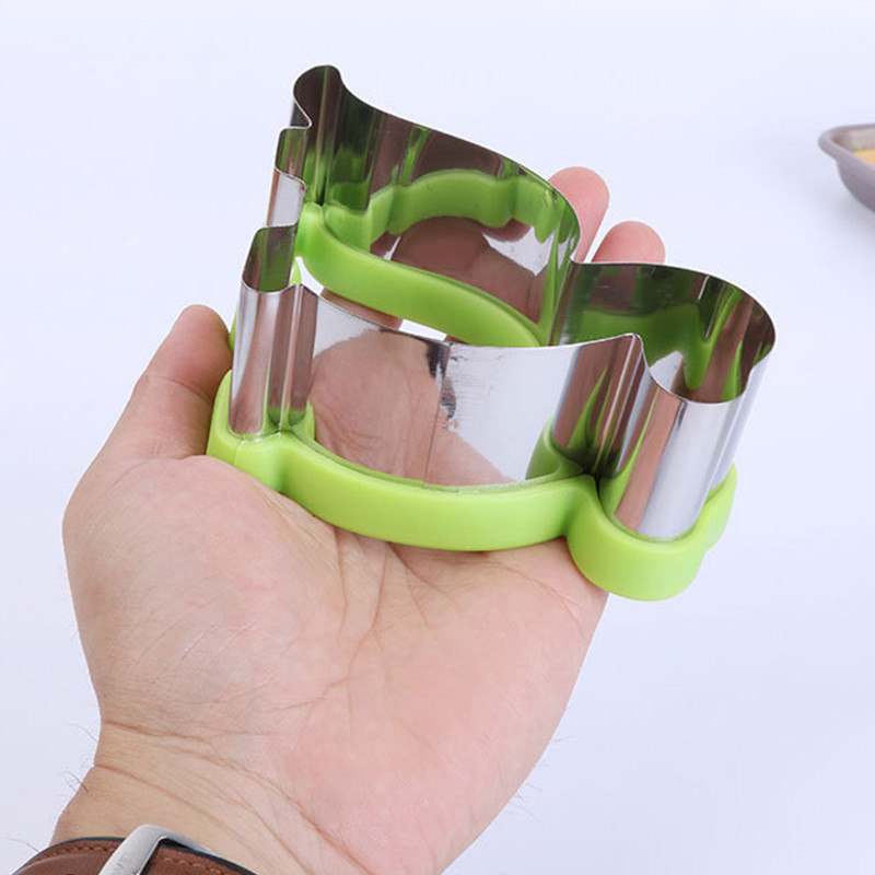 Hot Animal Dinosaur Star σε σχήμα καρδιάς από ανοξείδωτο ατσάλι Μορφή ψωμιού Μεταλλικά κοπτικά για μπισκότα Φόρμα ψησίματος Σετ κόφτη σάντουιτς για παιδιά