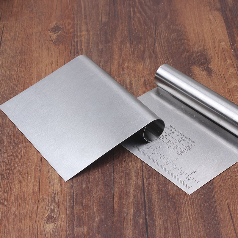 Professionaalne roostevabast terasest pitsa taigna kaabits lõikur Küpsetus-kondiitritooted Spaatlid Fondant koogi kaunistamiseks tööriistad köögitarvikud