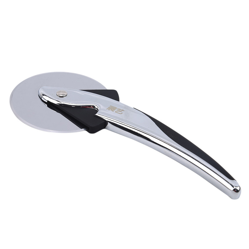 Νέα εργαλεία ψησίματος κόφτης πίτσας για μαγείρεμα κουζίνας Ανοξείδωτα κόφτες πίτσας με στρογγυλούς τροχούς Εργαλεία μαχαιριών για κέικ ζύμης ζυμαρικών