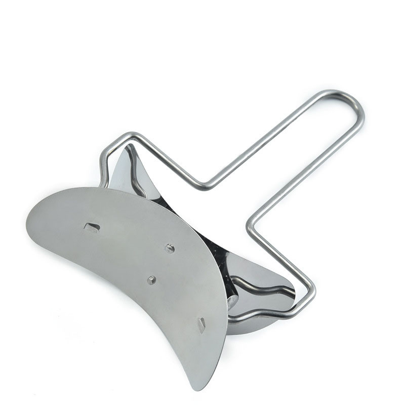 Εγχειρίδιο κατασκευής ζυμαρικών από ανοξείδωτο ατσάλι Φόρμα για κέικ για πίτα ραβιόλι Μαχαίρι κοπής ζύμης με αντοχή σε πρέσα Εργαλεία ζυμαρικών ψησίματος κουζίνας