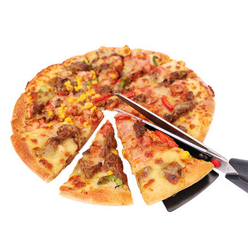 Ψαλίδι πίτσας Μαχαίρι Πίτσας από ανοξείδωτο ατσάλι Εργαλείο κοπής πίτσας με αποσπώμενη σπάτουλα εργαλείο ψησίματος αξεσουάρ κουζίνας