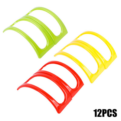 12 tk Taco riiul pirukas Tööriistad Plastikust Vastupidav Mehhiko pannkoogiresti kandik Taco hoidik Köögitarvikute Kaitsja Toidualuse hoidik