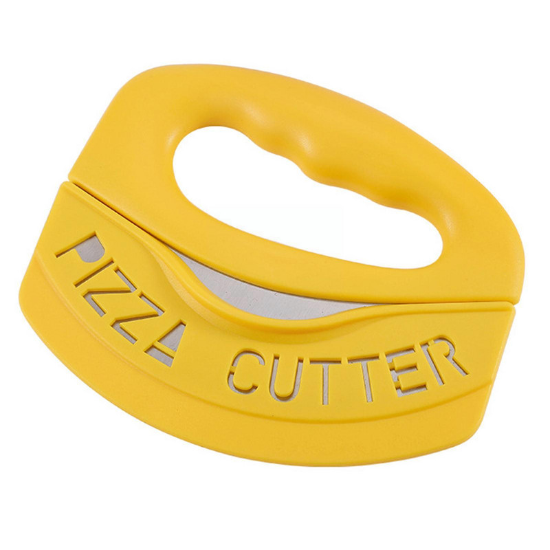 Terasest ümmarguse rattaga lõikamisnuga pitsa jaoks kaanega rulliga Taignalõikur Lõikur Kondiitritooted Köök Küpsetustarvikud Tööriistad F2Y6