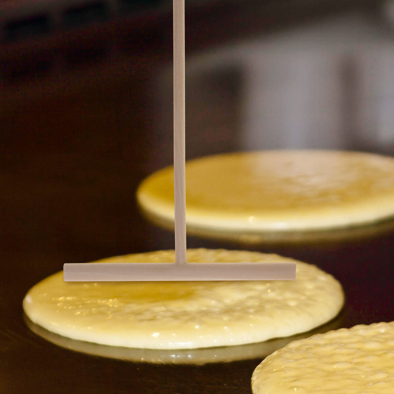 Разпределител за палачинки Машина за тесто Дървена шпатула T Инструменти Инструменти Разстилане на тесто Кухненска тортила Форма за палачинки Обръщач