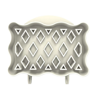 1 τμχ/3 τμχ Πρέσα ζύμης DIY Φόρμα χεριών αποκριάτικων πίτας Στρογγυλό Ορθογώνιο Σπίτι Κουζίνα Χαριτωμένο μίνι ημικύκλιο Classic Cookie Baking Party