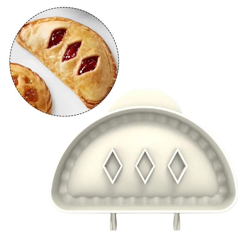 1 τμχ/3 τμχ Πρέσα ζύμης DIY Φόρμα χεριών αποκριάτικων πίτας Στρογγυλό Ορθογώνιο Σπίτι Κουζίνα Χαριτωμένο μίνι ημικύκλιο Classic Cookie Baking Party