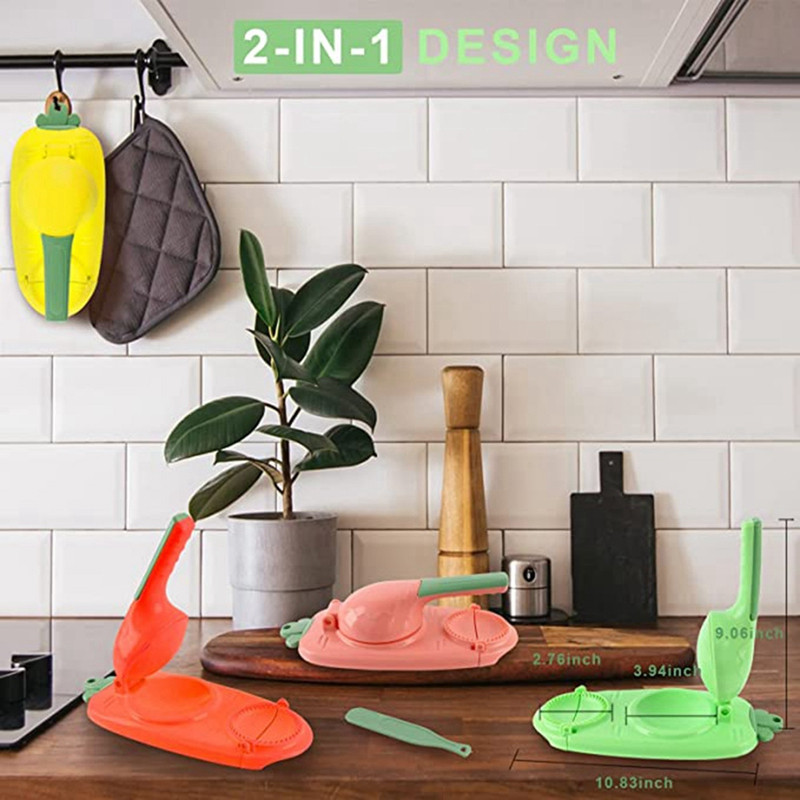 Forme pentru aparat de presă pentru găluște, set de forme pentru presă Presă manuală pentru tortilă, 10 secunde pentru a face empanada de găluște