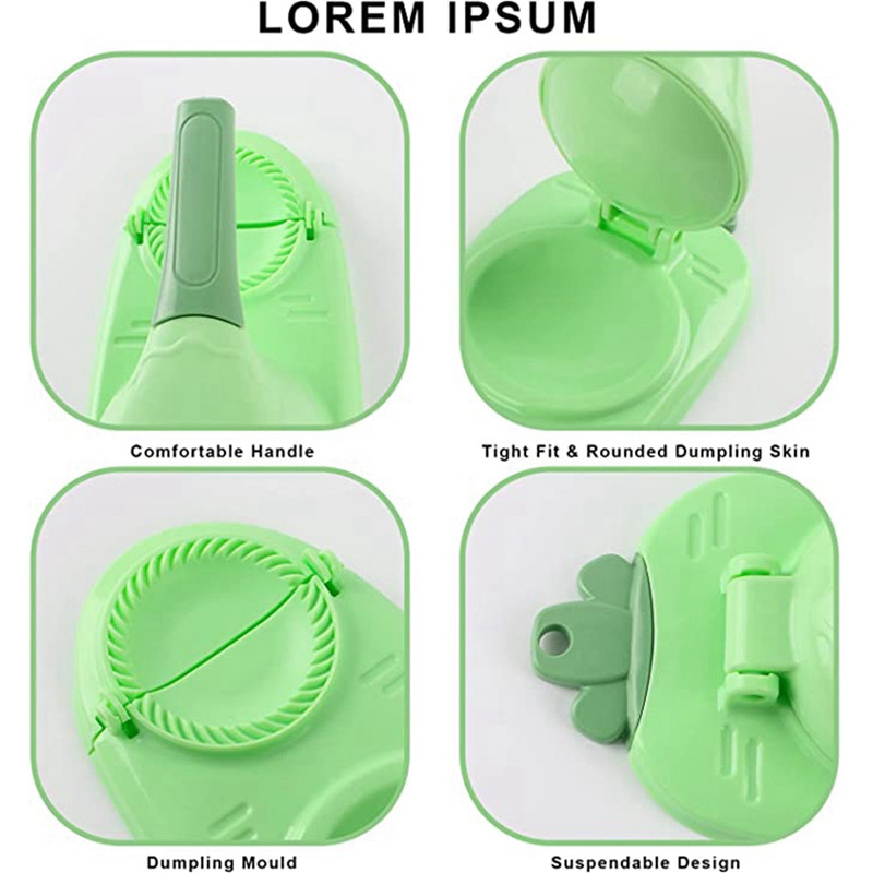 Forme pentru aparat de presă pentru găluște, set de forme pentru presă Presă manuală pentru tortilă, 10 secunde pentru a face empanada de găluște