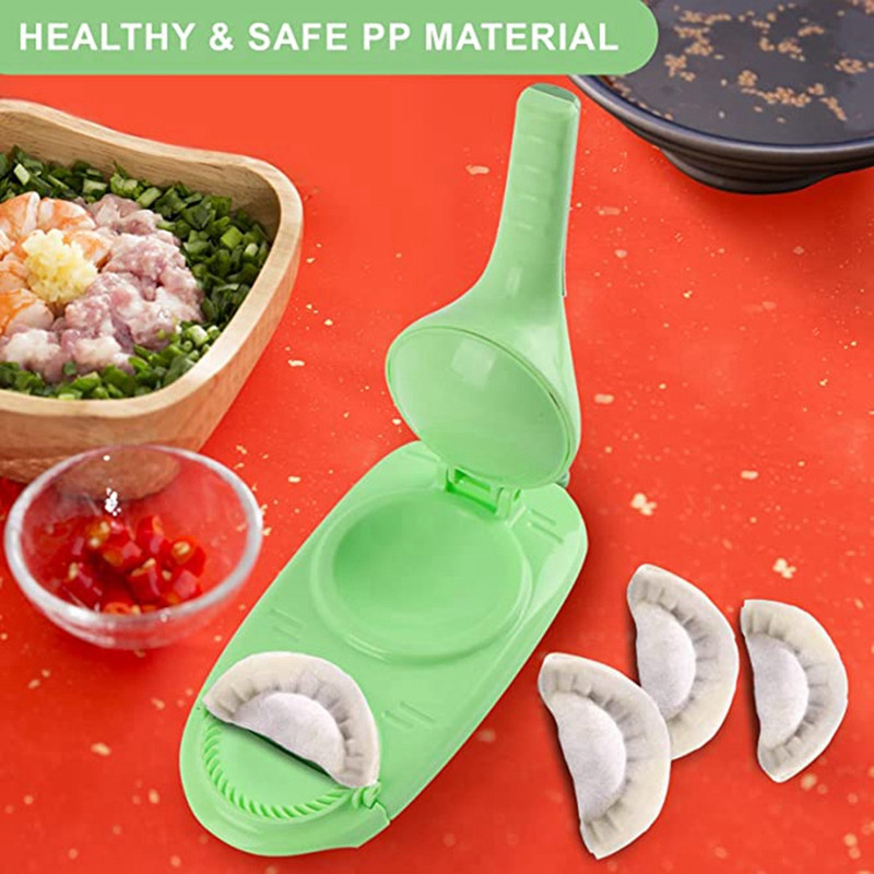 Forme pentru aparat de presă pentru găluște, set de forme pentru presă Presă manuală pentru tortilă, 10 secunde pentru a face empanada de găluște