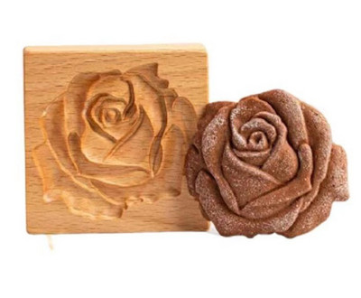 Πασχαλινά Χριστούγεννα 3D Ξύλινη φόρμα για μπισκότα Μελόψωμο Καλούπι σκαλιστή διακόσμηση Σφραγίδα ανάγλυφο χειροτεχνία διακόσμησης Εργαλεία ψησίματος M531