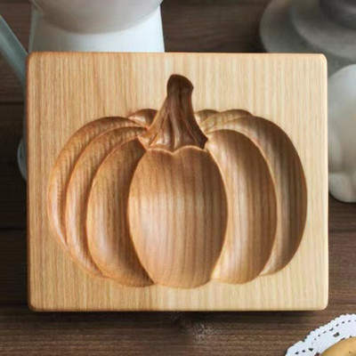 Πασχαλινά Χριστούγεννα 3D Ξύλινη φόρμα για μπισκότα Μελόψωμο Καλούπι σκαλιστή διακόσμηση Σφραγίδα ανάγλυφο χειροτεχνία διακόσμησης Εργαλεία ψησίματος M531