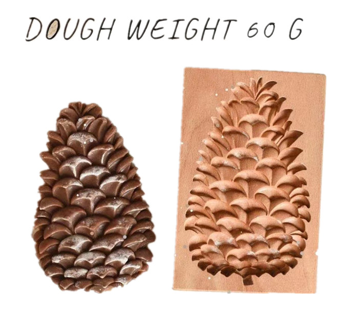 Πασχαλινά Χριστούγεννα 3D Ξύλινη φόρμα για μπισκότα Μελόψωμο Καλούπι σκαλιστή διακόσμηση Σφραγίδα ανάγλυφο χειροτεχνία διακόσμησης Εργαλεία ψησίματος M531