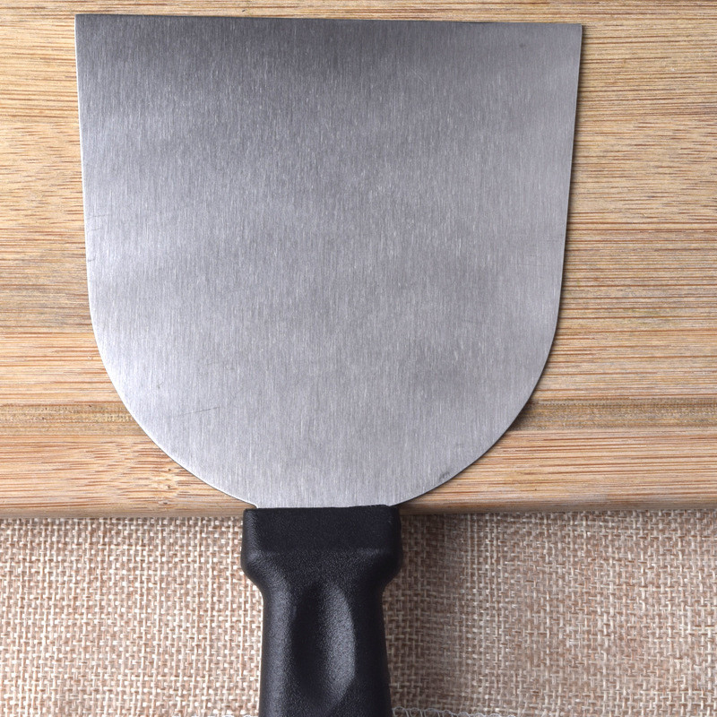 Nerūdijančio plieno picos žievelės blynų mentele tešlos pjaustyklės restoranas teppanyaki kepsninės įrankiai kepsniai kepti kaušeliai virtuvės reikmenys