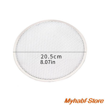 Ecran antiaderent pentru pizza Tavă din plasă de aluminiu fără sudură Placă de grătar pentru grătar Ecran pentru pizza Tavă de copt Unelte de bucătărie