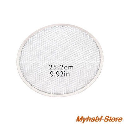 Ecran antiaderent pentru pizza Tavă din plasă de aluminiu fără sudură Placă de grătar pentru grătar Ecran pentru pizza Tavă de copt Unelte de bucătărie