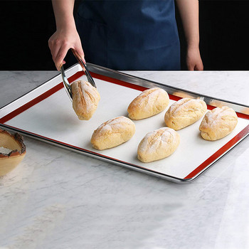 Αντικολλητικό Ταψί σιλικόνης Macaron Μαξιλαράκι για μπισκότα Πατάκια ζύμης ρολό Gadget ψησίματος Φύλλο φούρνου Κέικ Σκεύη αρτοποιίας Εργαλεία ζαχαροπλαστικής κουζίνας