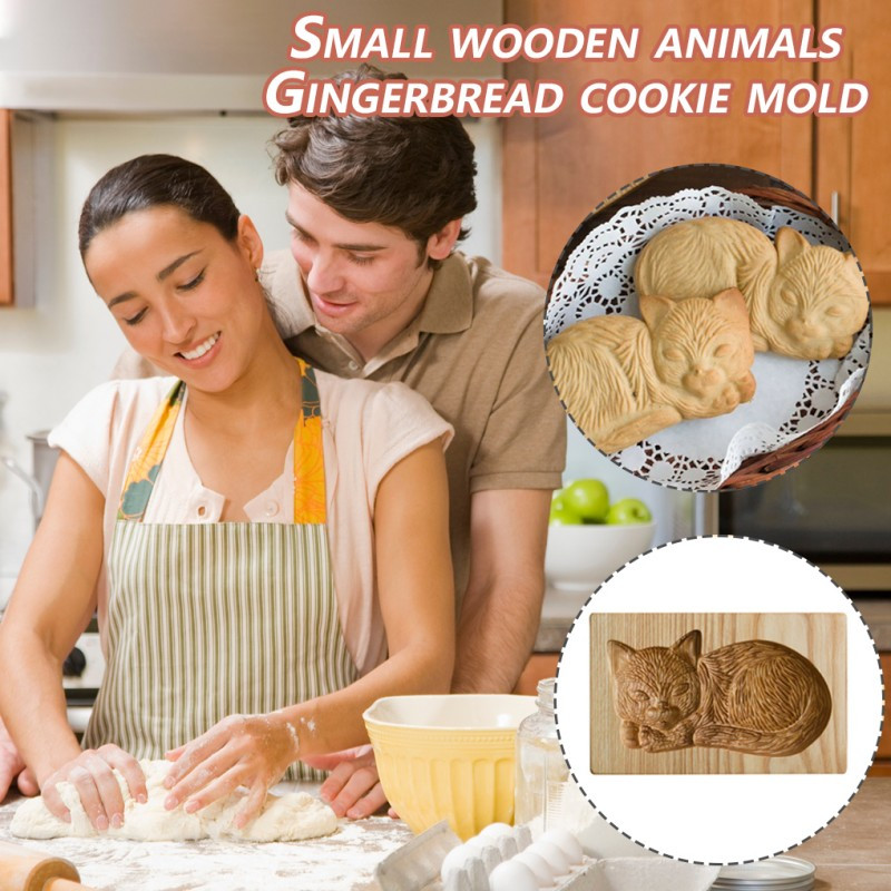 Formă din lemn pentru prăjituri 3D pentru embosare pentru prăjituri Forme pentru prăjituri din lemn pentru turtă dulce Dispozitive pentru panificație