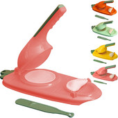 Nauja „2 viename“ koldūnų gaminimo aparatas, nešiojamas koldūnų odos dirbinys „pasidaryk pats“ mašinų įvyniokliai tešlos formoms koldūnų gaminimo virtuvės įrankiai