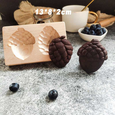 Ξύλινη φόρμα για μπισκότα Φόρμα για μπισκότα γάμου Flower Tree Cartoon Ζώα Μοτίβο τούρτας Εργαλεία φόρμας ψησίματος για τα Χριστούγεννα το Πάσχα