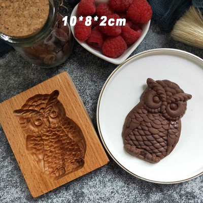 Ξύλινη φόρμα για μπισκότα Φόρμα για μπισκότα γάμου Flower Tree Cartoon Ζώα Μοτίβο τούρτας Εργαλεία φόρμας ψησίματος για τα Χριστούγεννα το Πάσχα