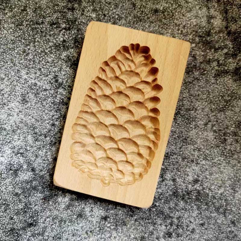 Ξύλινη φόρμα για μπισκότα Φόρμα για μπισκότα γάμου Flower Tree Cartoon Ζώα Μοτίβο τούρτας Εργαλεία φόρμας ψησίματος για τα Χριστούγεννα το Πάσχα