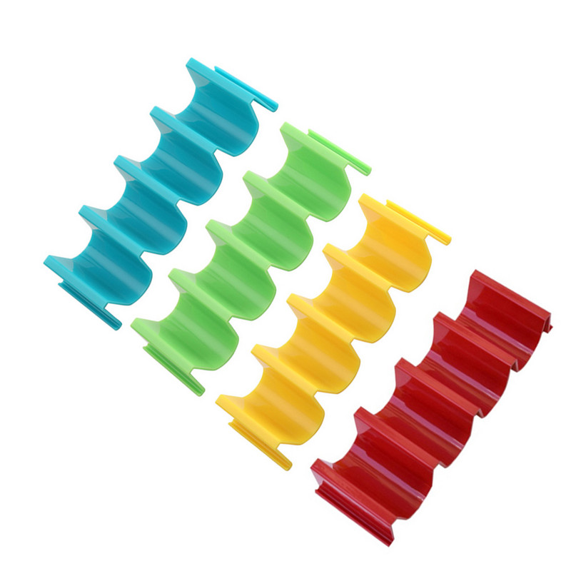 Държач за тако Стойка Стойка Тава Държачи за черупки от тортила Камион Мини Сервиране Твърда чиния за новости Plasticroll мексикански метални стелажи за черупки