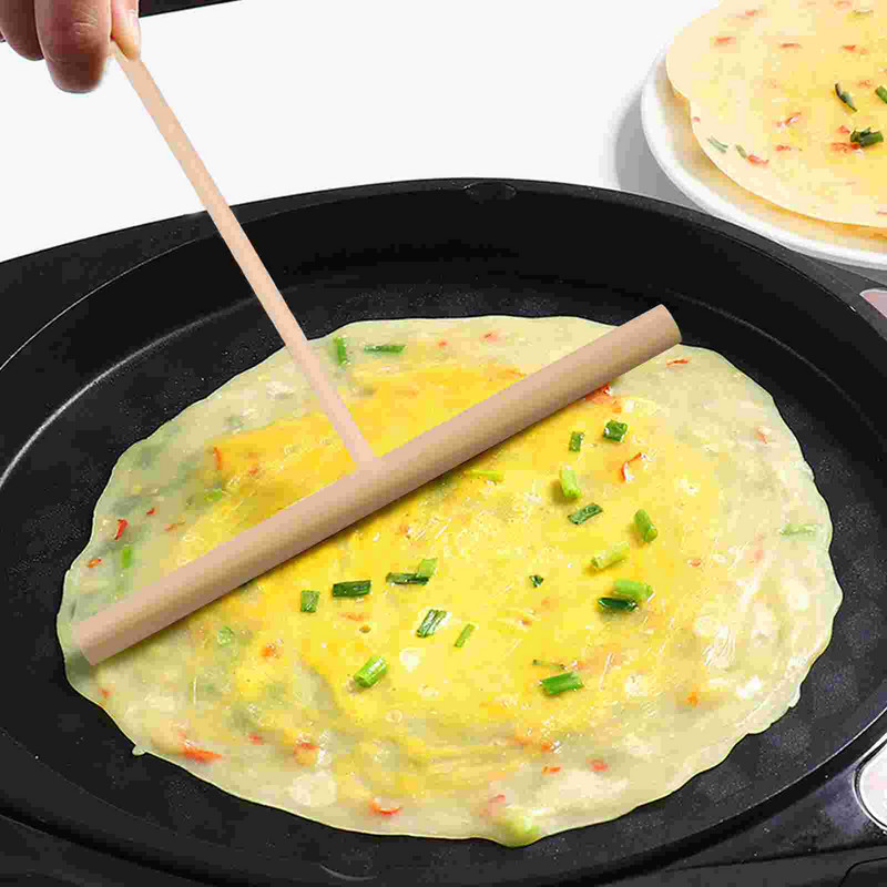 2 τμχ Τορτίγια Σπάτουλα Κρέπα Flipper Crepe Turner Μικρή Σπάτουλα Κρέπα Σπάτουλα t σε σχήμα Εργαλείο για κρέπες