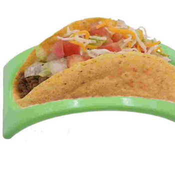 Поставка за храна Taco Извита креативна стойка за подреждане Стойка за щанд Стойка Ресторант Пластмаса