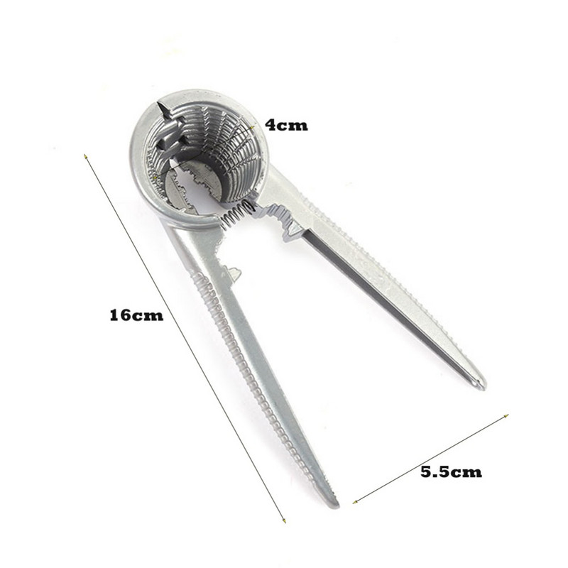 Biscuiți de nuci Meijuner, din aliaj de zinc, clemă de nucă, tip pâlnie, clemă de nucă, cleme mici de nucă, unelte pentru fructe pentru decorarea restaurantului acasă