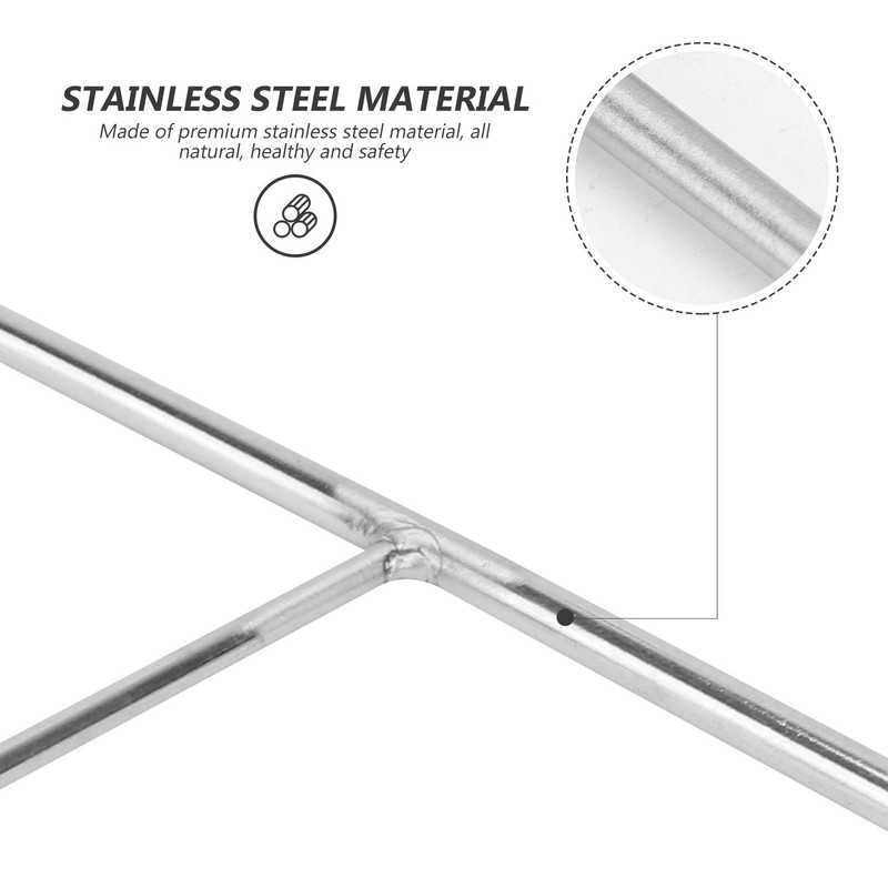 Κρέπα Spreader Pancake Tool Better Maker Σπάτουλα Ξύστρα T Εργαλεία Μεταλλικό Ατσάλι Ανοξείδωτο τηγάνι Σκεύη Τσουγκράνα Κουζίνα