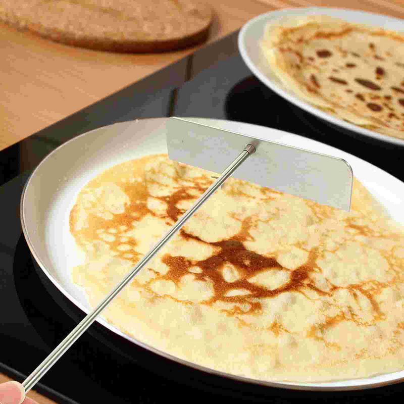 Krepimäärija tööriist Taignavalmistaja pannkoogi T-õli kreppipulk Tortillapanni kujuga taignatööriistad määrimislabidas metallist professionaalne