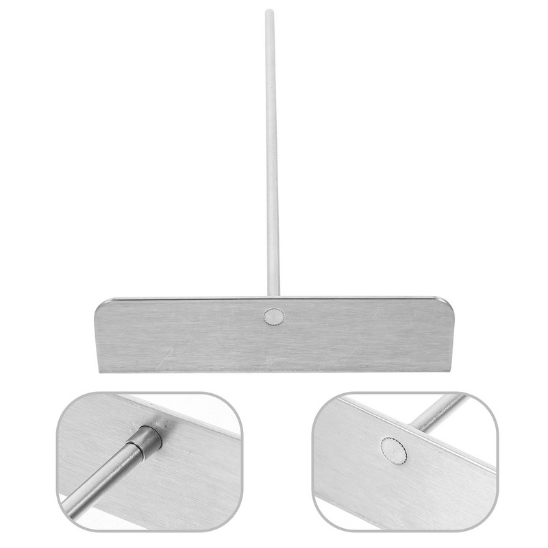 Krepimäärija tööriist Taignavalmistaja pannkoogi T-õli kreppipulk Tortillapanni kujuga taignatööriistad määrimislabidas metallist professionaalne