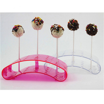 20 rupa Cake Pop Lollipop Stalak Zaslon Držač Baze Polica DIY Alati za pečenje Zaslon u obliku slova U DIY posude za pečenje Police za torte