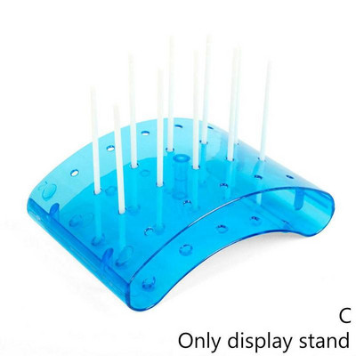 20 Holes Cake Pop Lollipop Stand Βάσεις Οθόνης Βάσεις Ράφι DIY Εργαλεία ψησίματος Οθόνη σε σχήμα U DIY Bakeware Ράφια κέικ