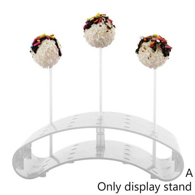20 Holes Cake Pop Lollipop Stand Βάσεις Οθόνης Βάσεις Ράφι DIY Εργαλεία ψησίματος Οθόνη σε σχήμα U DIY Bakeware Ράφια κέικ